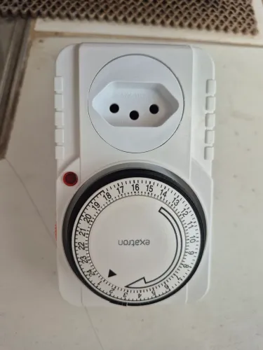 Timer / Temporizador Analógico Exatron para Tomada
