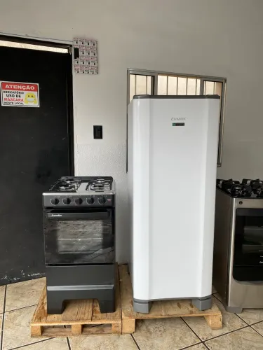 Geladeira E fogão KIT Novíssimos - ENTREGO 