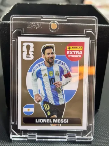 Figurinha Messi Ouro