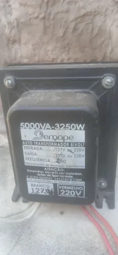 Tranformador de energia 110 para 220