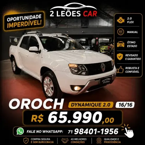 Renault Duster Oroch Dyna. 2.0 Hi-flex 16V Mec. 2016