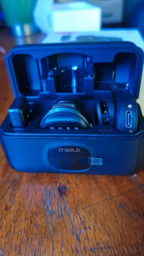 Microfone lapela A-gold MCF-29