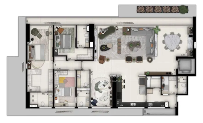 Apartamento com 3 dormitórios à venda, 229 m² por R$ 2.500.000,00 - Petrópolis - Natal/RN