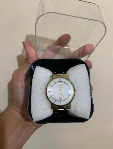 Relógio orient safira ( modelo fino )