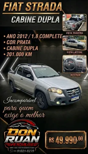 Fiat Strada Adventure1.8/ 1.8 Locker Flex CD 2012