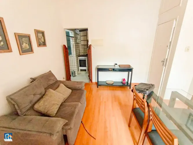 Apartamento Mobiliado com 1 quarto para alugar, 45 m² por R$ 3.500/mês - Ed. Antibes - Cop