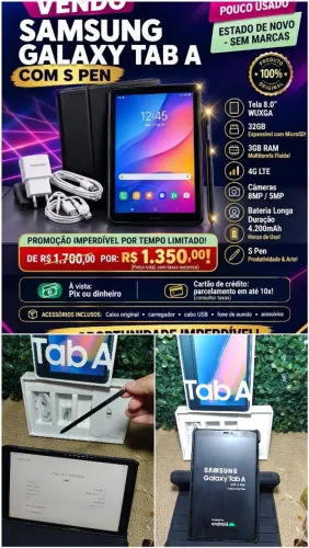 Tablet Samsung Galaxy A S Pen