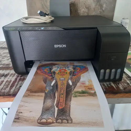 Impressora epson L3150 ,Wi-Fi, xerox, scanner, imprima pelo celular 