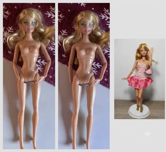 Barbie fashionista sucata