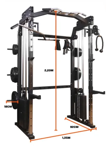 Rack Crossover MegaGym Usado