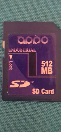 10 Cartões de Memória SD - Industrial 512MB