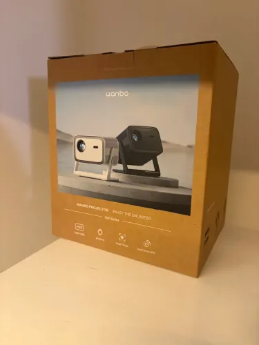 Projetor Wanbo Vali 1 200° Android 11 1080p Netflix 12w Wifi