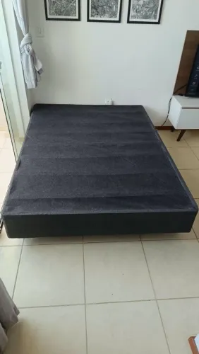 Base cama box casal