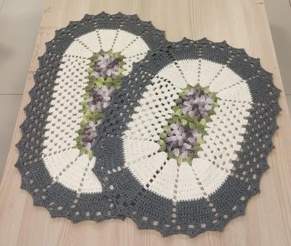 Tapetes de croché