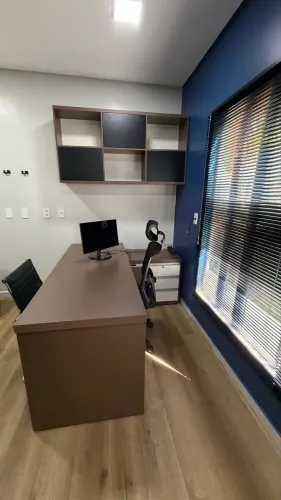 Mesa de escritório com Armário (2 conjuntos iguais)