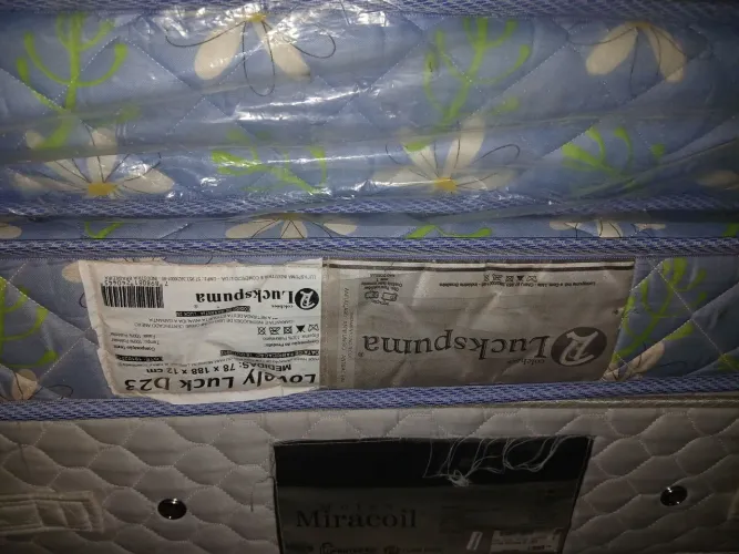 Colchão solteiro d23 luckspuma