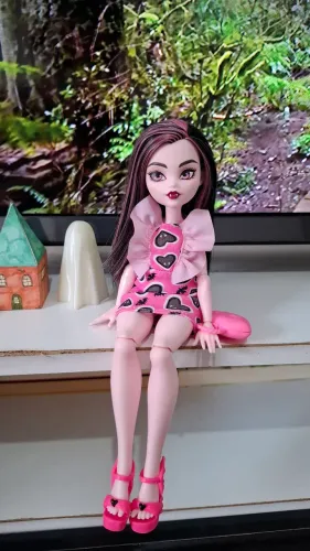 Monster High Draculaura seminova