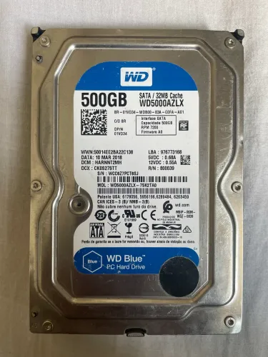 HD SATA WD 500gb