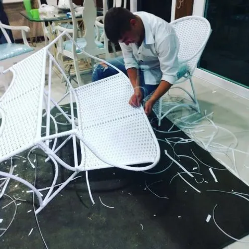 Reformas de Móveis em Fibra Sintética E Vime e Corda Náutica  Naval