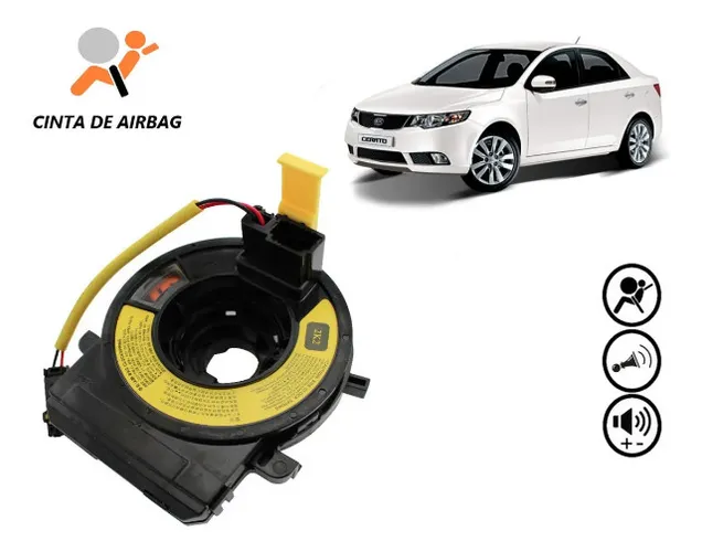 Cinta Fita Airbag Buzina Kia Cerato 2010 A 2013