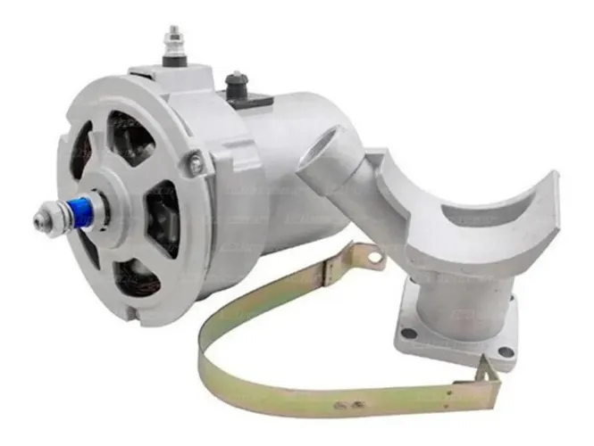 Kit Alternador Fusca Kombi Brasilia 55 Amp Novo Modelo Bosch