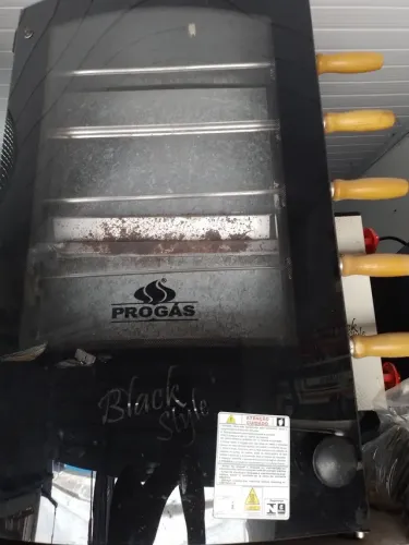 Maquina de assar a gas/ eletricidade para área gourmet