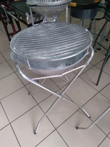 Churrasqueira Gengis Kan oval.