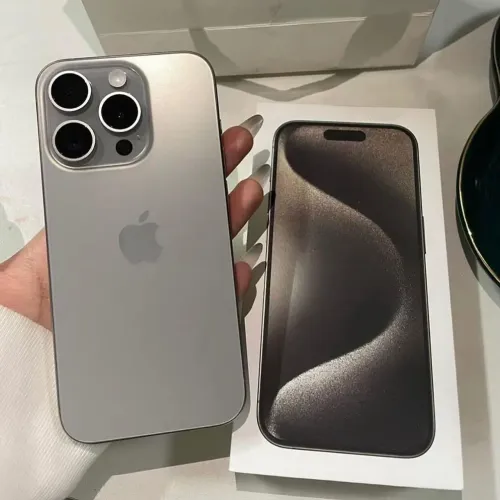? IPhone 15 pro Max 256gb titanium natural / Impecável 