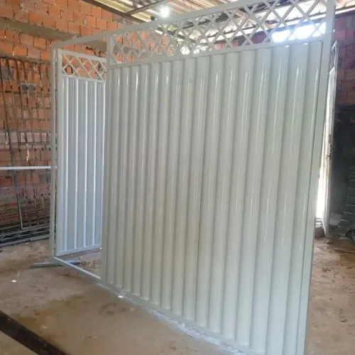 PORTÃO NO MODELO XADREZ PARA GARAGEM