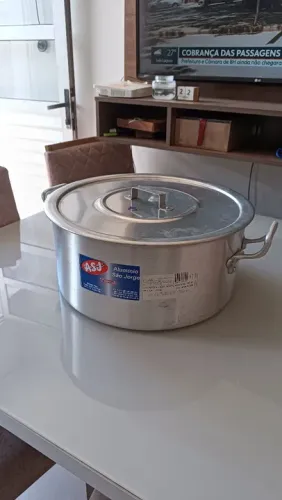 Panela caçarola de Alumínio São Jorge n40