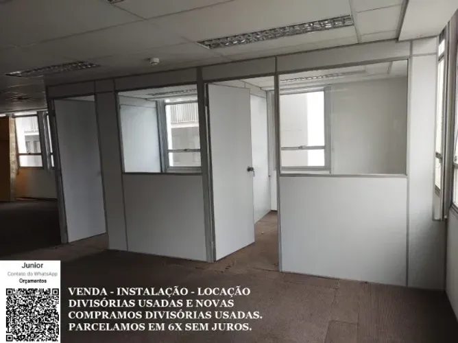 Cidade Dutra Divisórias Eucatex Usadas e Novas 011- *