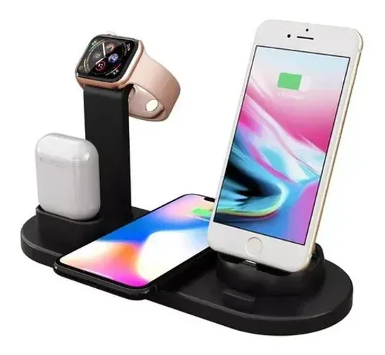 Carregue Tudo com Facilidade: Dock de Carregamento 30W 7x1
