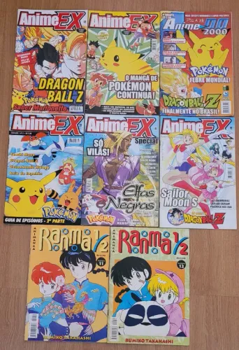 15 - Revistas e Mangás Diversos.