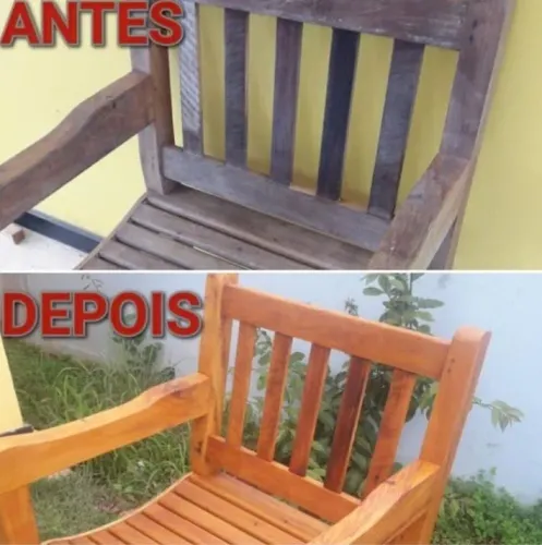 BANCOS E MÓVEIS DE MADEIRA