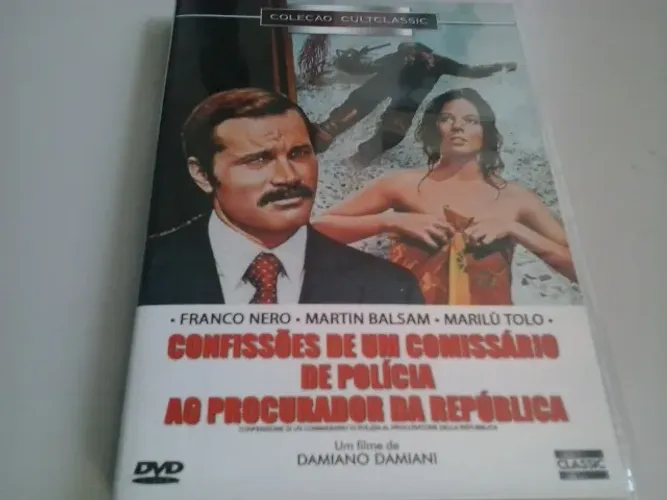 DVD - Cinema Italiano - Confissões de um Comissário de Polícia ao Procurador da República