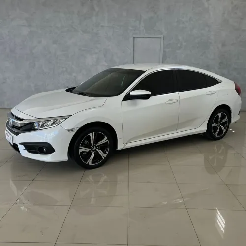 Lindo Honda civic sedan EXL 2.0 automático branco pérola 2019 !! Apenas 85.000km 