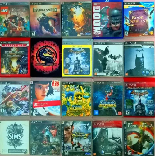 Lote de jogos PS3 - Diversos títulos!