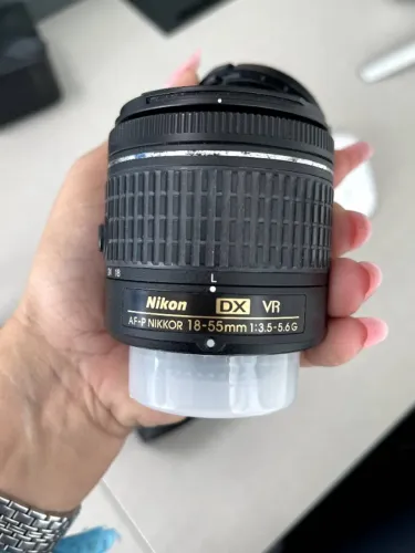 Lente Nikon DX 18-55mm AF-P NIKKOR / 1:3.5-5.6 G VR