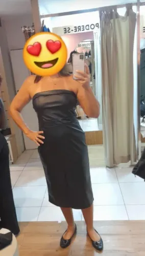 Vestido napa tamanho G