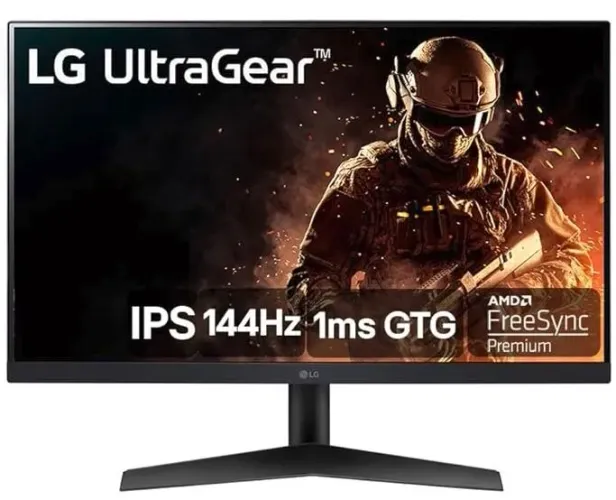 Monitor Gamer LG 24" Full HD 144Hz 1ms Inclinação Preto COM DEFEITO