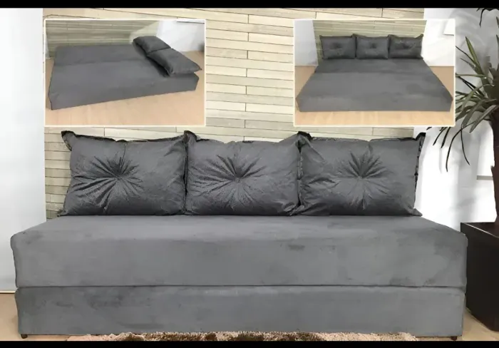 Sofá cama novo 
