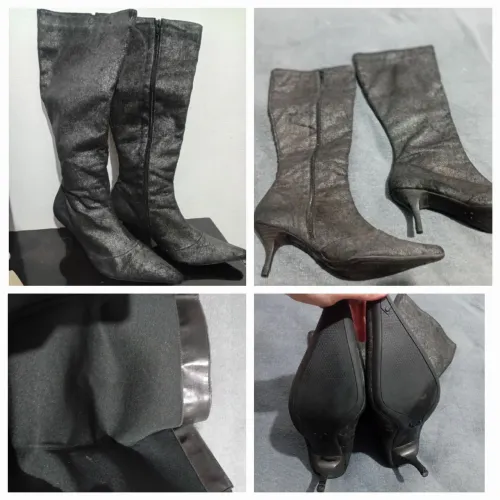 Bota com um leve brilho semi nova !