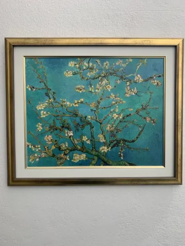 Canvas Santhatela Amendoeira em Flor (Vincent Van Gogh)