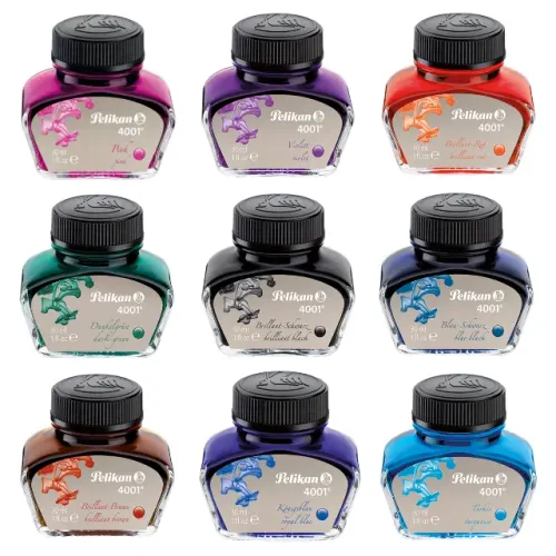 Tinta para Caneta Tinteiro Pelikan 30ml - CORES DISPONÍVEIS NA DESCRIÇÃO