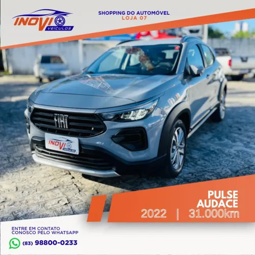 Fiat Pulse Audace 2022 - 31.000km - único dono