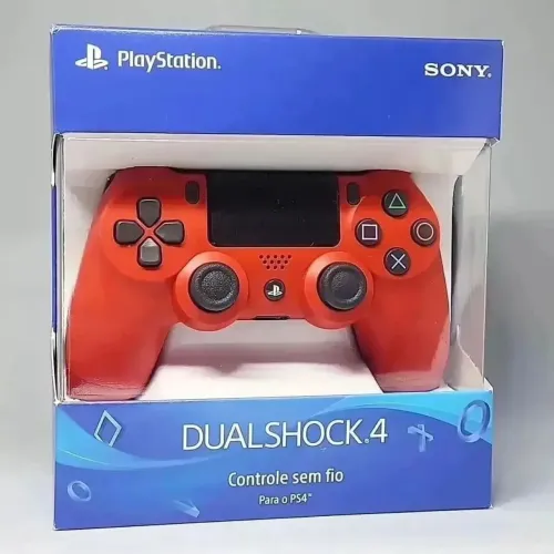 Original Controle DualShock 4 Vermelho para Playstation 4