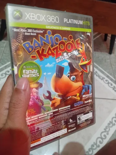 Jogo Xbox 360 original Platinum hits Banjo é kazooie e Piñata