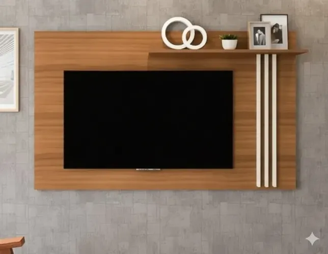 Painel Cross Cedro/Off White (Em Estoque)