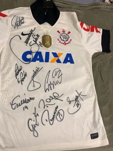 Camisa Corinthians Autografada - Edição Especial Mundial 2012