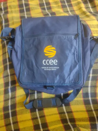 Bolsa de ombro e mochila CCEE - Azul